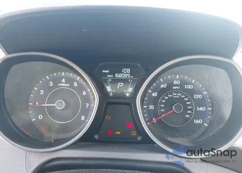 2012 Hyundai Elantra Gls z USA, uszkodzony, nr VIN 5NPDH4AE6CH147412